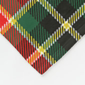 MacLachlan Jagd Modernes Clan Abzeichen Tartan Kar Fleecedecke (Ecke)