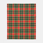 MacLachlan Jagd Modernes Kariert Fleecedecke (Vorderseite)
