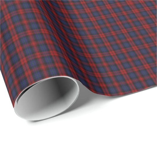 MacLachlan / McLaughlin Clan Tartan Geschenkpapier (Rolleneckpunkt)