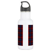 MacLachlan/McLaughlin ClanTartan Edelstahlflasche (Rückseite)