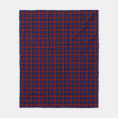 MacLachlan / McLaughlin Tartan Fleecedecke (Vorderseite)
