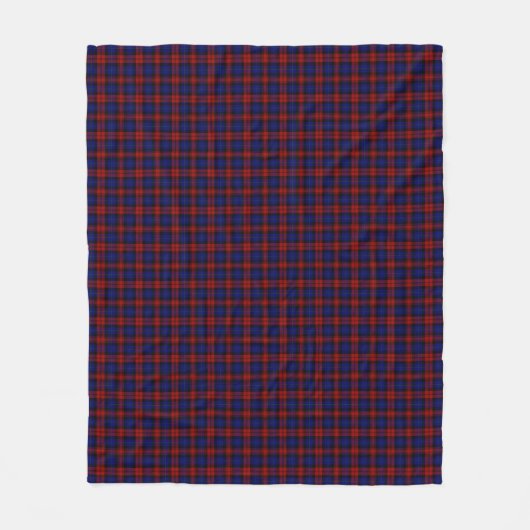 MacLachlan / McLaughlin Tartan Fleecedecke (Vorderseite)