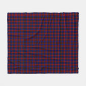 MacLachlan / McLaughlin Tartan Fleecedecke (Vorderseite (Horizontal))
