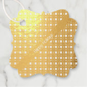 MacLachlan Old Modern Original Scottish Tartan Geschenkanhänger (Vorderseite)