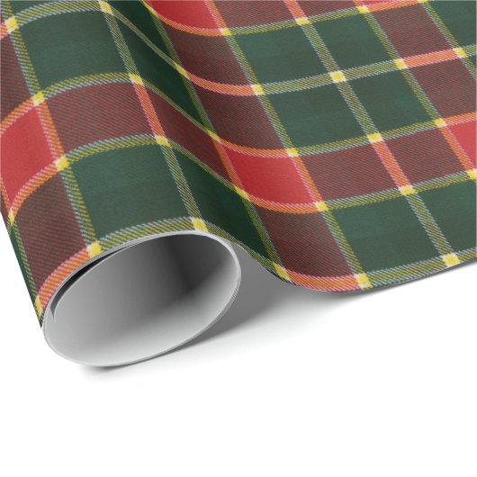 MacLachlan Old Modern Original Scottish Tartan Geschenkpapier (Rolleneckpunkt)