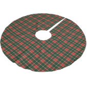 MacLachlan Old Modern Scottish Tartan Polyester Weihnachtsbaumdecke (Schrägansicht)