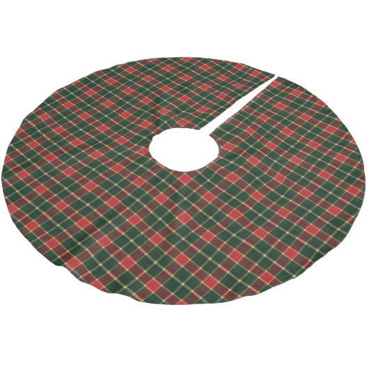 MacLachlan Old Modern Scottish Tartan Polyester Weihnachtsbaumdecke (Schrägansicht)