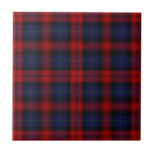 MacLachlan Tartan Fliese (Vorderseite)