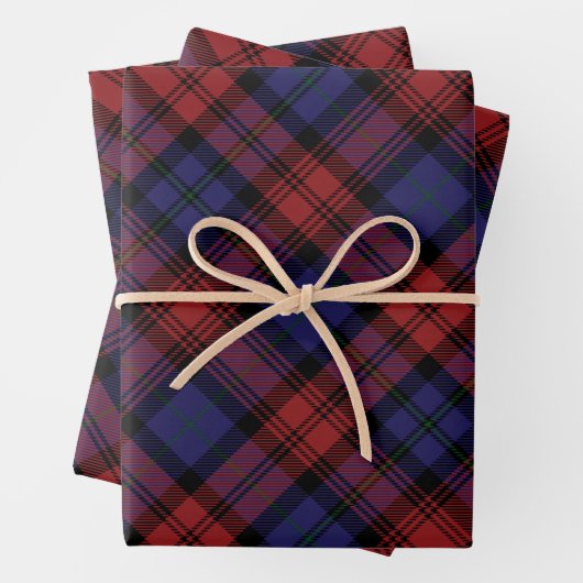 MacLachlan Tartan Karierter Musterurlaub Geschenkpapier Set (Beispiel)
