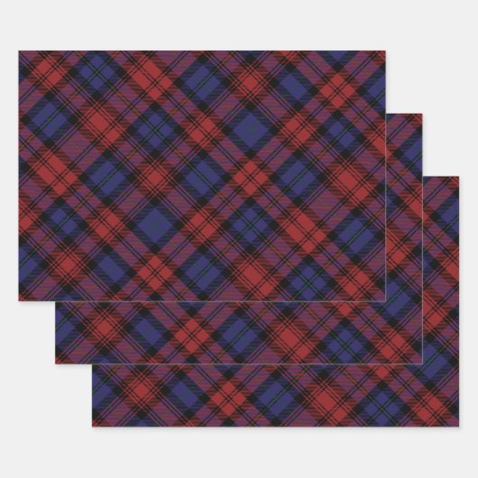 MacLachlan Tartan Karierter Musterurlaub Geschenkpapier Set (Set)