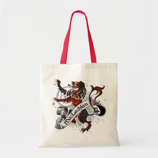 MacLachlan Tartan Lion Tragetasche (Vorne)