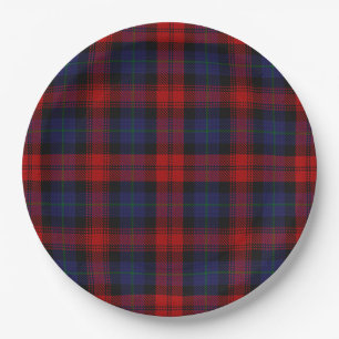 MacLachlan Tartan Pappteller