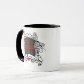 MacLachlan Tartan Shield Tasse (Vorderseite Links)