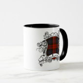 MacLachlan Tartan Shield Tasse (VorderseiteRechts)