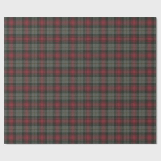 MacLachlan Weathered Original Scottish Tartan Geschenkpapier (Flach)