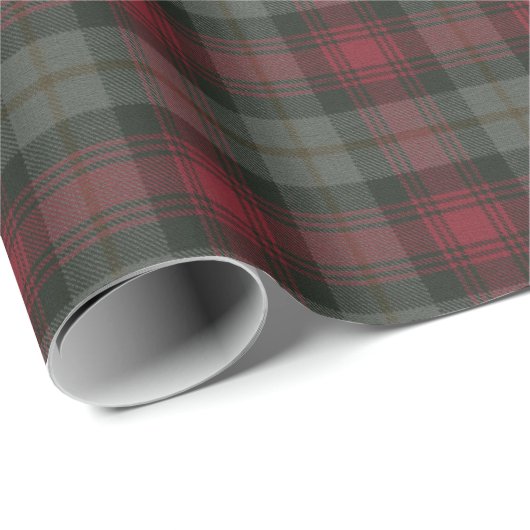 MacLachlan Weathered Original Scottish Tartan Geschenkpapier (Rolleneckpunkt)