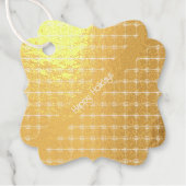 MacLaine Lochbuie Hunting Modern Scottish Tartan Geschenkanhänger (Vorderseite)