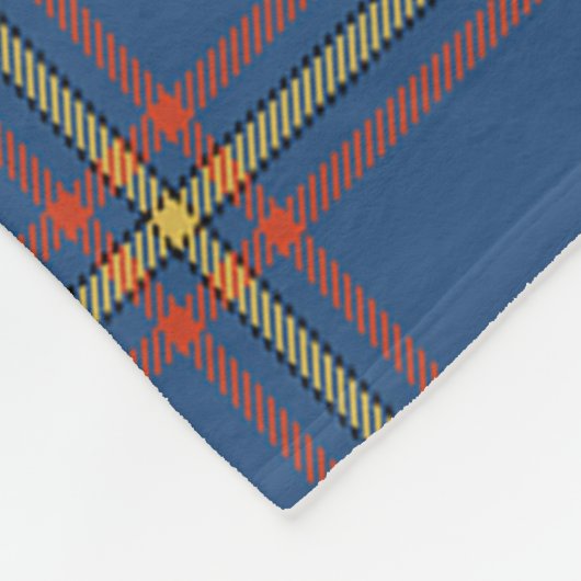 MacLaine von Loch Buie Jagd Ancient Clan Abzeichen Fleecedecke (Ecke)