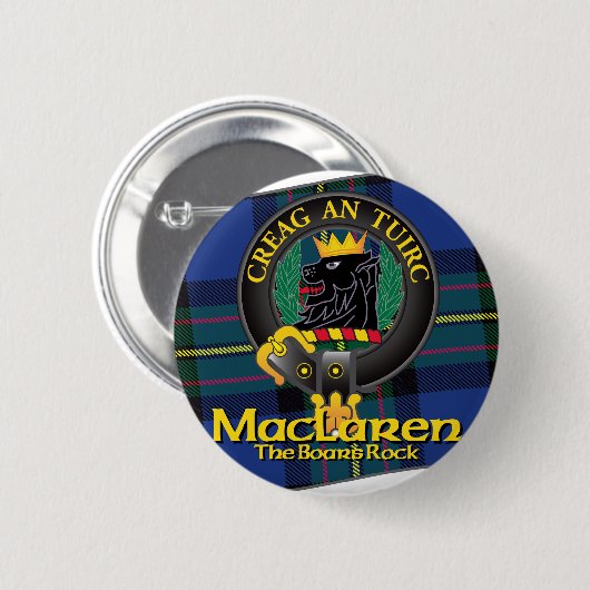 MacLaren Clan Button (Vorne & Hinten)