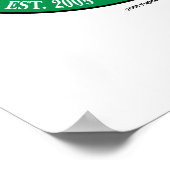 MacLaren's Pub Poster (Ecke)