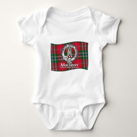 Maclean Clan Baby Strampler (Vorderseite)