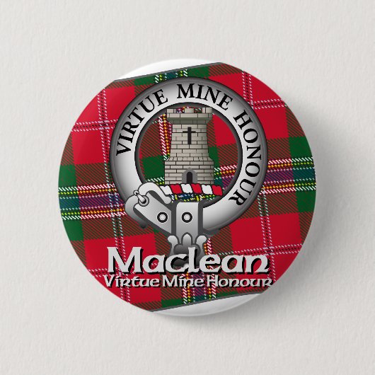 Maclean Clan Button (Vorderseite)