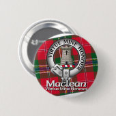 Maclean Clan Button (Vorne & Hinten)