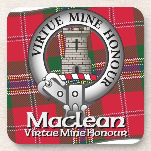 Maclean Clan Getränkeuntersetzer (Vorderseite)