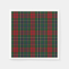 MacLean Clan Tartan Kariert Paper Napkins Serviette
