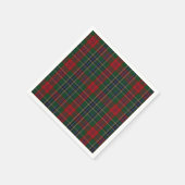 MacLean Clan Tartan Kariert Paper Napkins Serviette (Ecke)