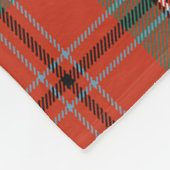 MacLean des alten Duart Kariert Fleecedecke (Ecke)