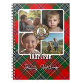 MacLean Familienfoto-Collage Notizblock (Vorderseite)