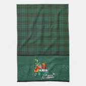 MacLean Jagd Alte Original Tartan Weihnachten Geschirrtuch (Vertikal)