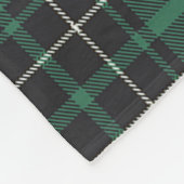 MacLean Jagd Ancient Clan Abzeichen Tartan Kariert Fleecedecke (Ecke)