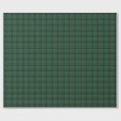 MacLean Jagd Antiker Original Scottish Tartan Geschenkpapier (Flach)