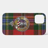 MacLean Tartan & Abzeichen Case-Mate iPhone Hülle (Rückseite (Horizontal))