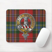 MacLean Tartan & Abzeichen Mousepad (Mit Mouse)