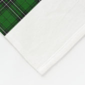 MacLean Tartan Fleecedecke (Ecke)