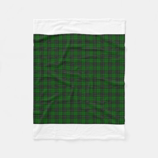 MacLean Tartan Fleecedecke (Vorderseite)