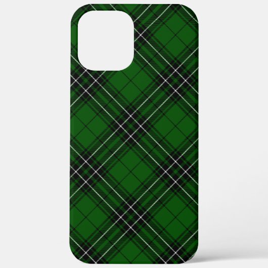 MacLean Tartan Green und Black Kariert Case-Mate iPhone Hülle (Rückseite)