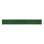 MacLean Tartan Green und Black Kariert Ripsband (Vorderseite)