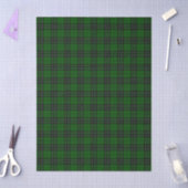 MacLean Tartan Green und Black Kariert Seidenpapier (Basteln)