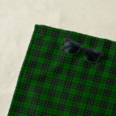 MacLean Tartan Green und Black Kariert Strandtuch (Beispiel)