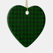MacLean Tartan Keramik Ornament (Rechts)
