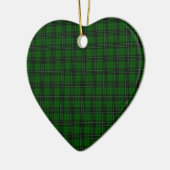MacLean Tartan Keramik Ornament (Links)