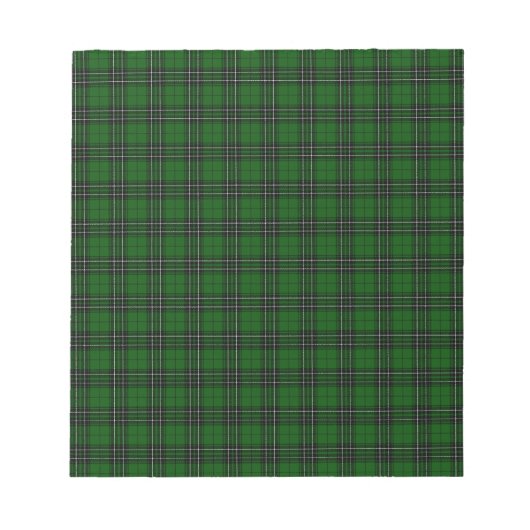 MacLean Tartan Notizblock (Vorderseite)