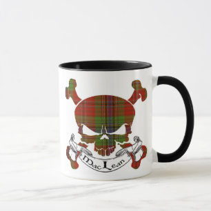 MacLean Tartan-Schädel Tasse