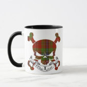 MacLean Tartan-Schädel Tasse (Links)