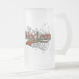 MacLean Tartan-Schmutz Mattglas Bierglas