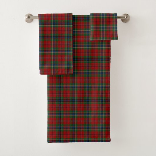 Maclean Tartan Scottish Modern MacLean von Duart Badhandtuch Set (Insitu)
